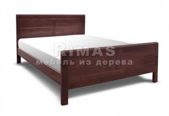 Полутороспальная кровать из дуба «Генуя 2»