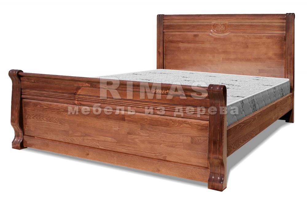 Кровать «Изольда» из массива дерева