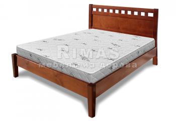 Двуспальная кровать из дуба «Перуджа»