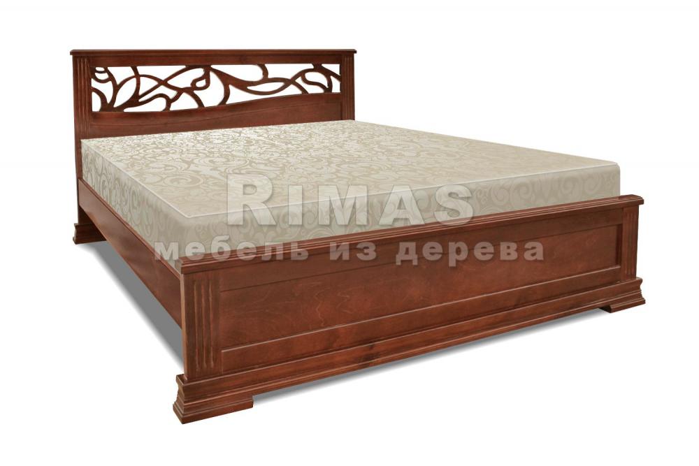 Кровать «Сассари» из массива дерева