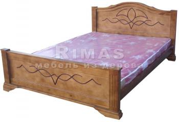 Кровать 140х200 из сосны «Бергамо»