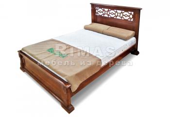 Полутороспальная кровать из дуба «Мурсия»