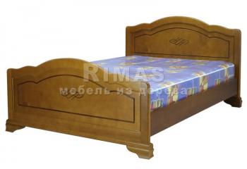 Кровать с подъёмным механизмом из дуба «Хихон»