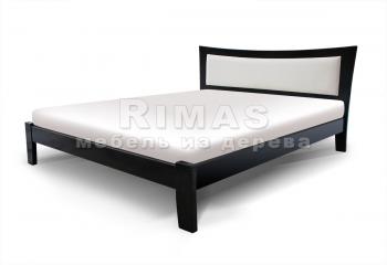 Двуспальная кровать из бука «Тоскана (мягкая)»