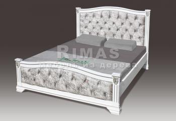 Кровать 200х200 из сосны «Апулия (мягкая)»
