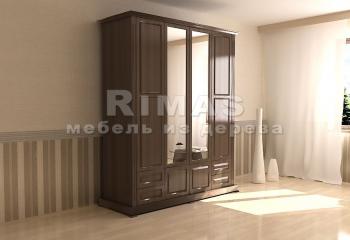 Шкаф для одежды из сосны «Милан 43»