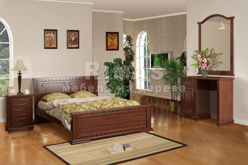 Спальня «Неаполь 2» из массива дерева