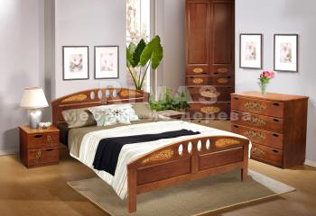 Спальня  «Прато» из массива дерева